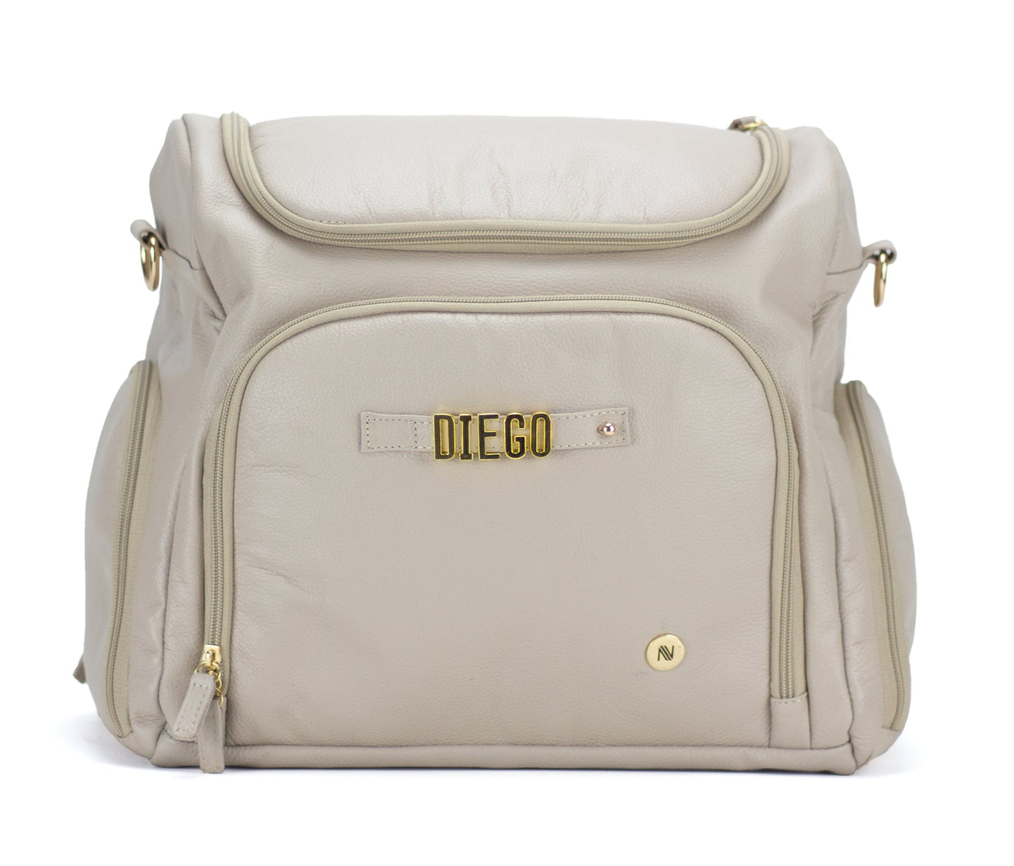 BACKPACK LETTERS NUDE