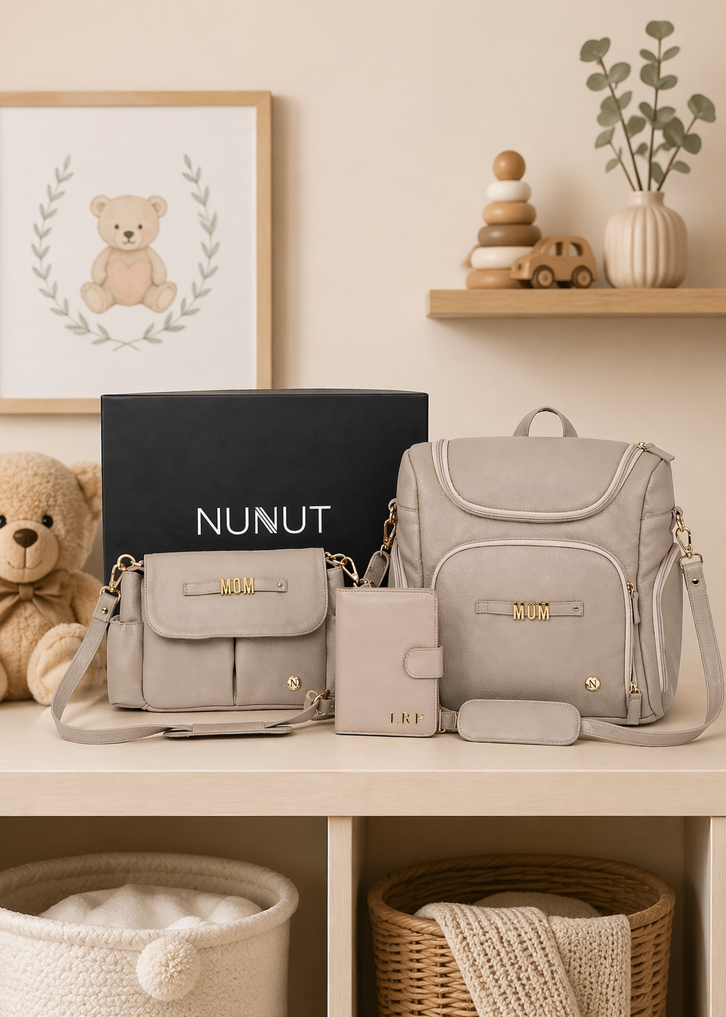 KIT NUNUT BACKPACK LETTERS