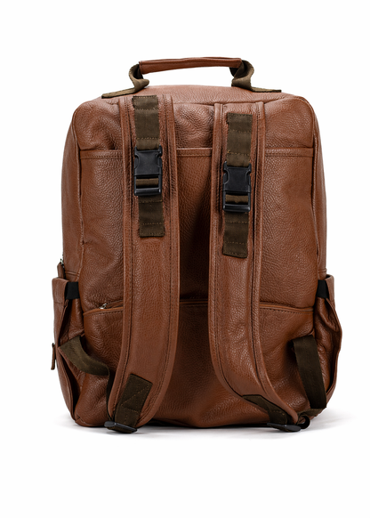 BACKPACK UNISEX PIEL