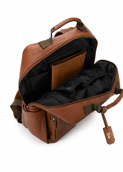 BACKPACK UNISEX PIEL