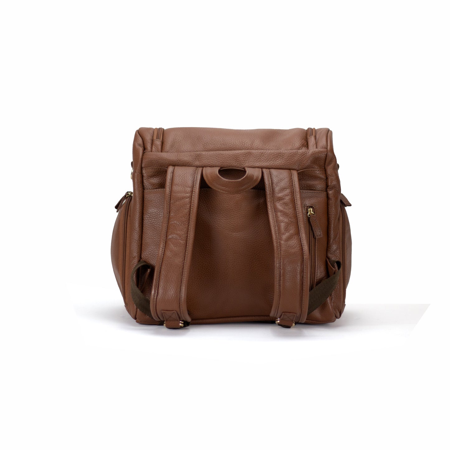 BACKPACK LETTERS COGNAC