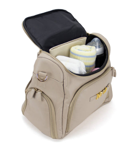 BACKPACK LETTERS NUDE