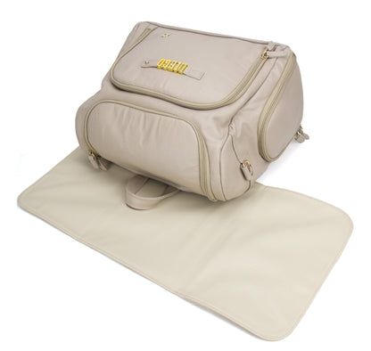 BACKPACK LETTERS NUDE