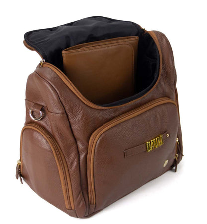 BACKPACK LETTERS COGNAC