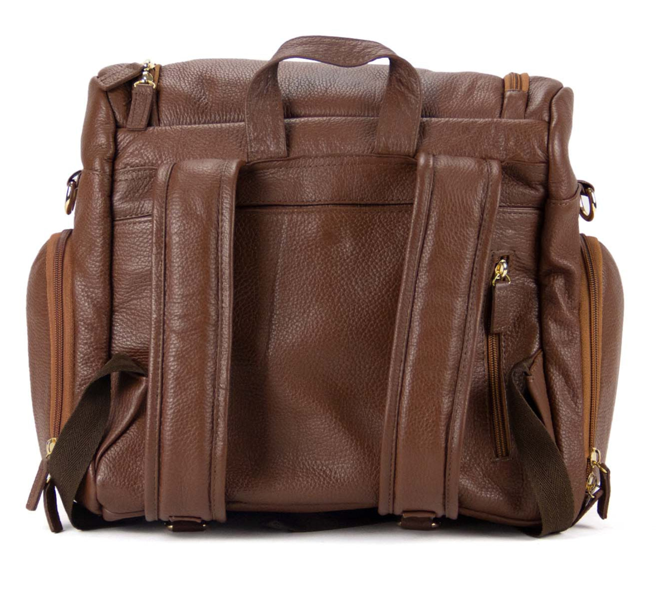BACKPACK LETTERS COGNAC