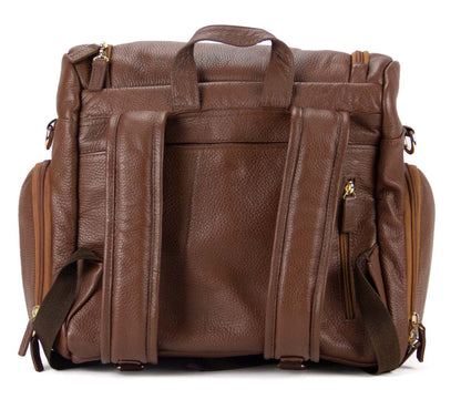 BACKPACK LETTERS COGNAC