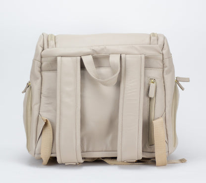 BACKPACK LETTERS NUDE
